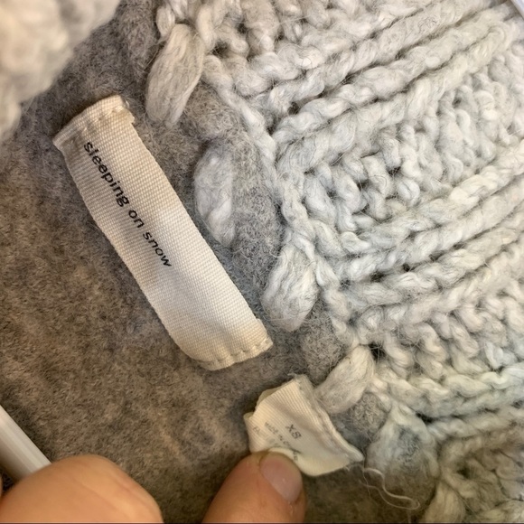 Anthropologie Sleeping on Snow Wool Alpaca Sweater - Picture 3 of 12